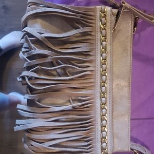 Jessica Simpson fringe handbag